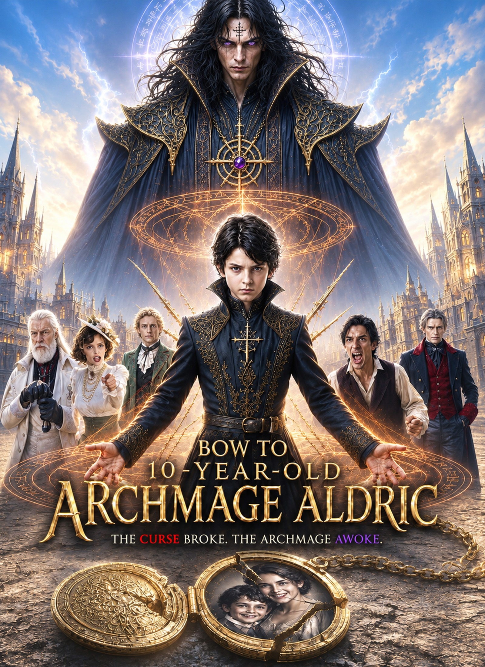Bow to 10-Year-Old Archmage Aldric afişi