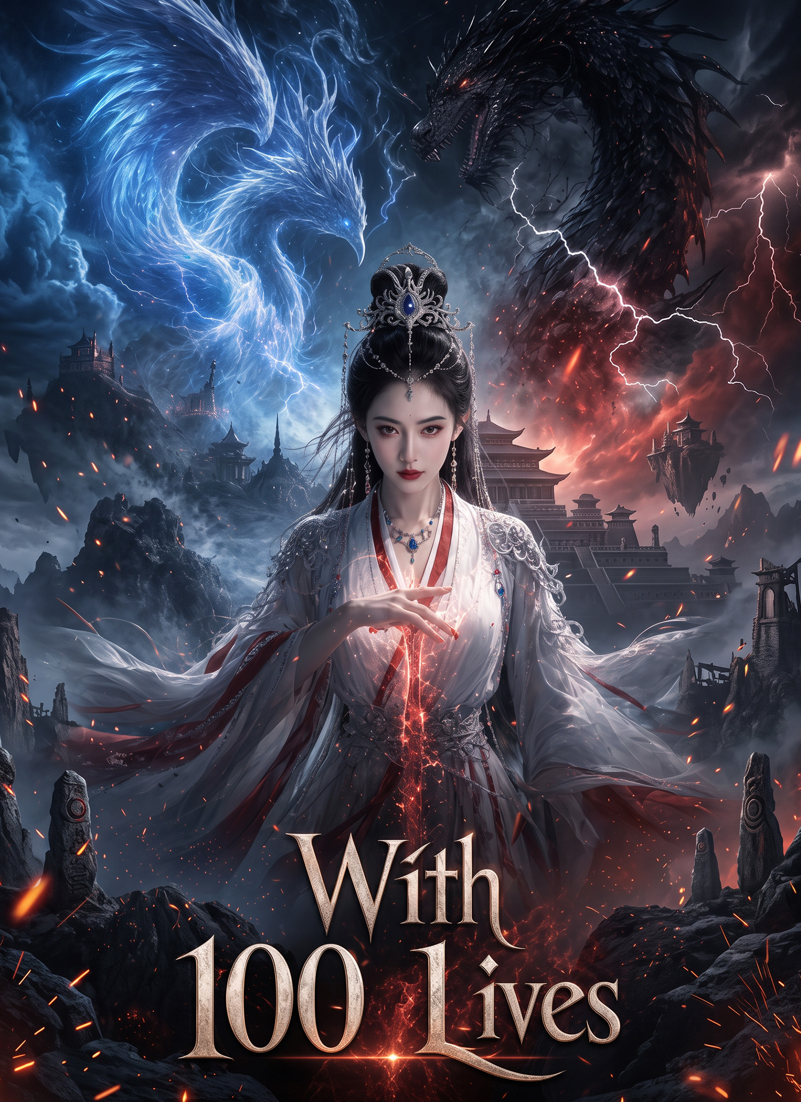 [Dubbed] With 100 Lives afişi
