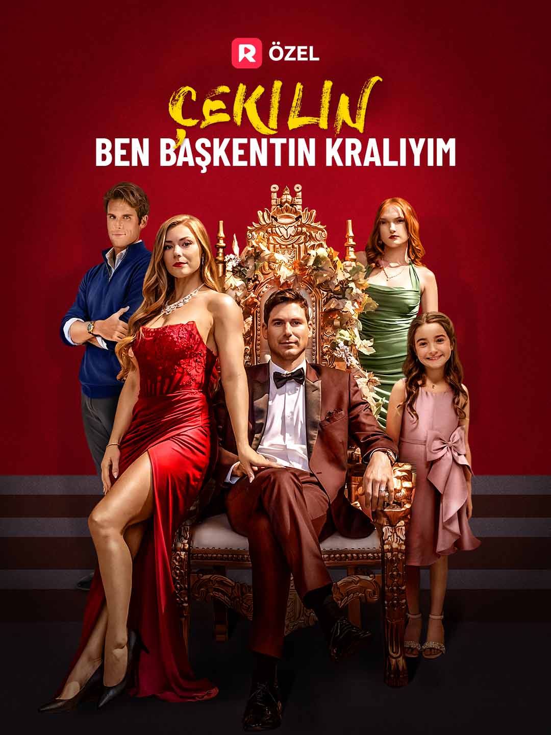 Çekilin, Ben Sermayenin Kralıyım afişi
