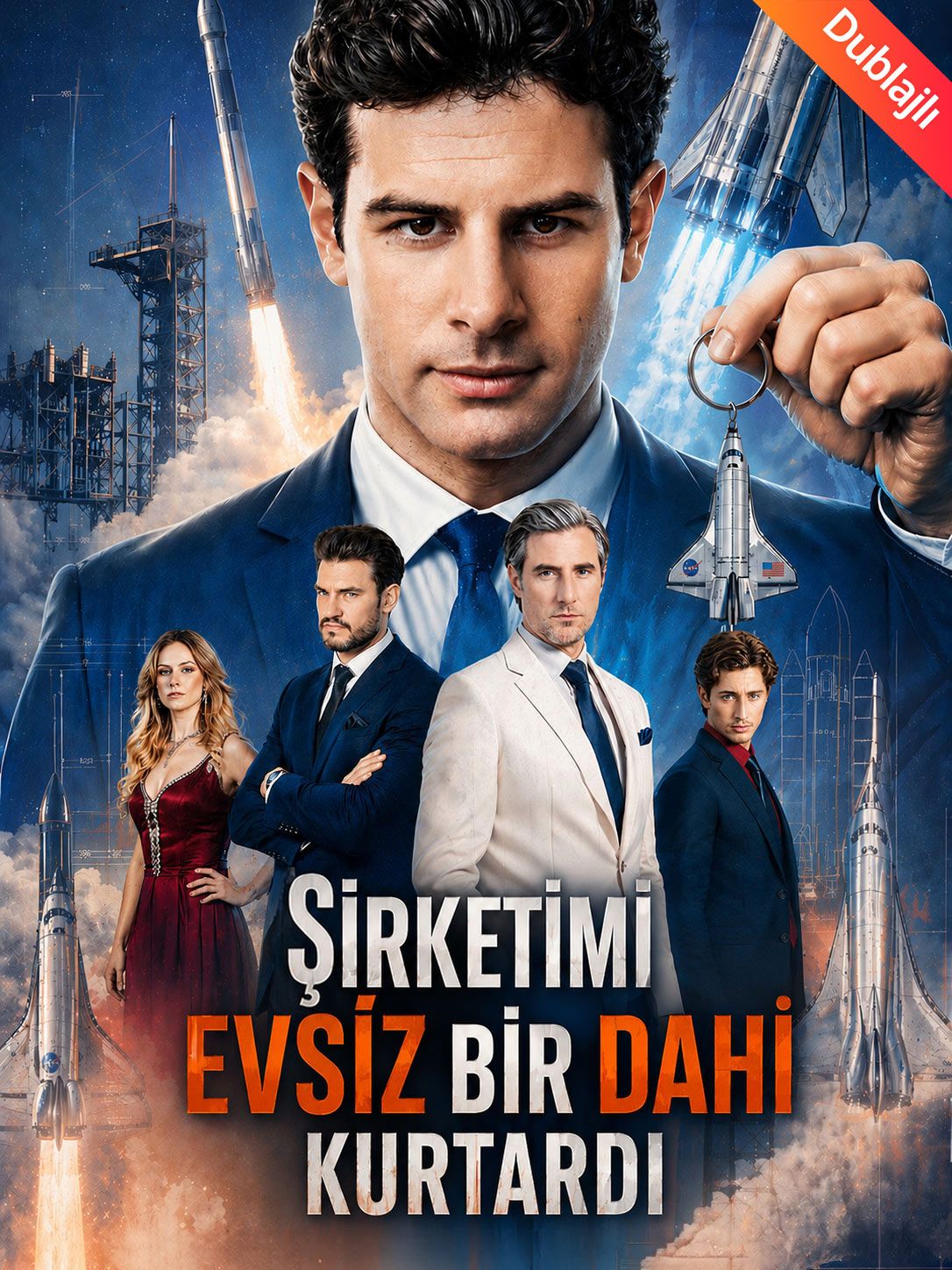 Şirketimi Evsiz Bir Dahi Kurtardı afişi
