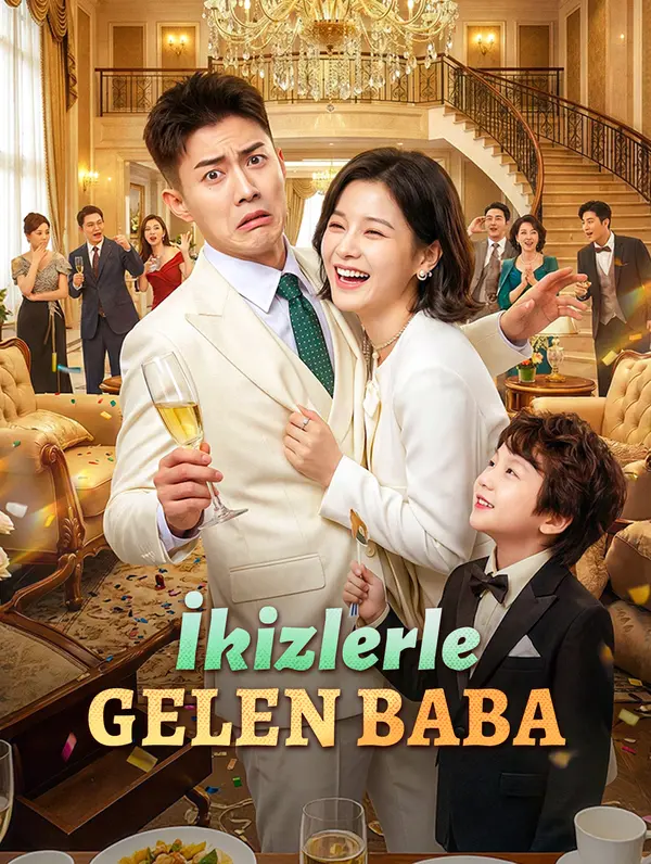 İkizlerle Gelen Baba afişi