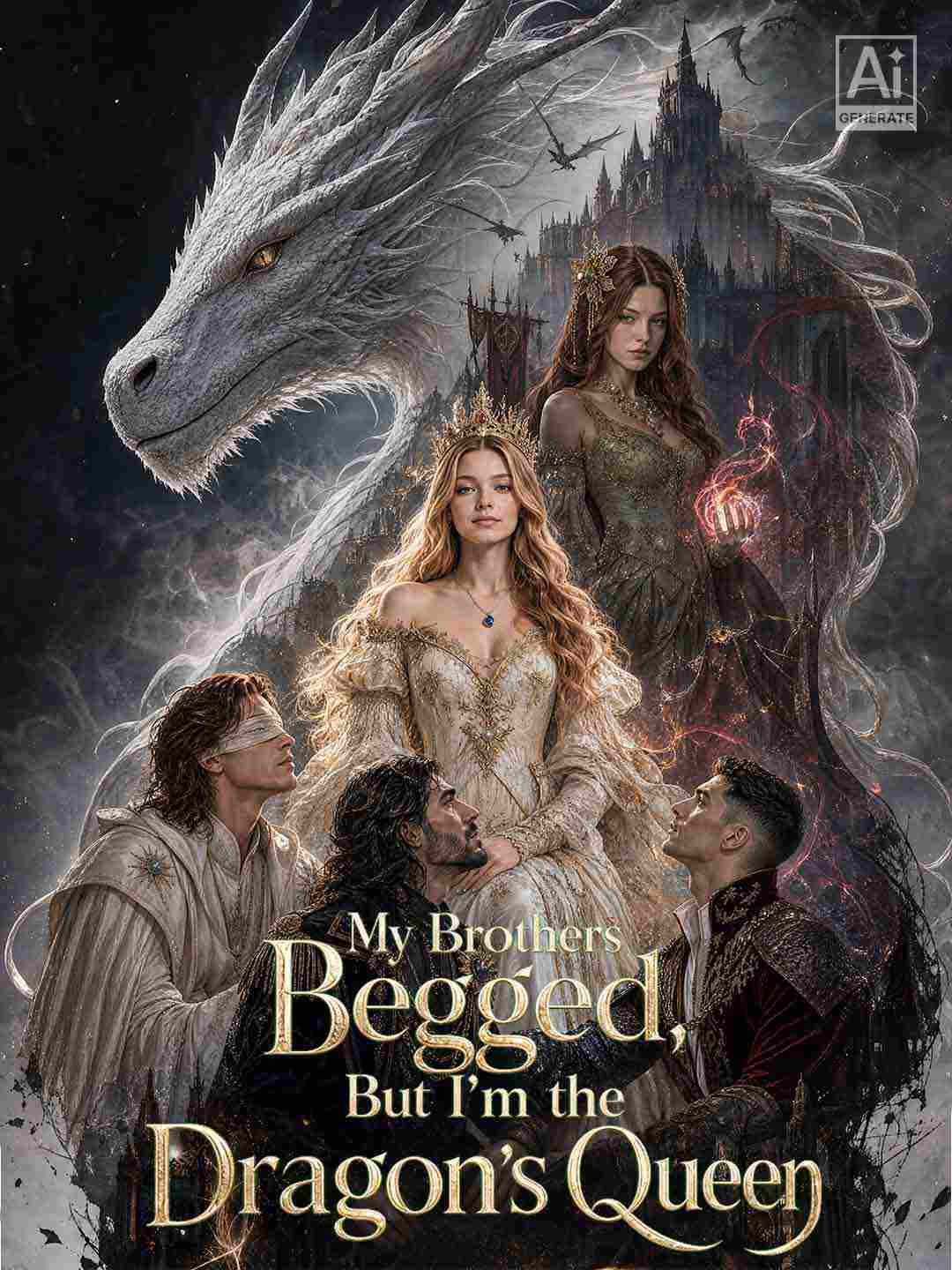 My Brothers Begged, But I'm the Dragon's Queen afişi