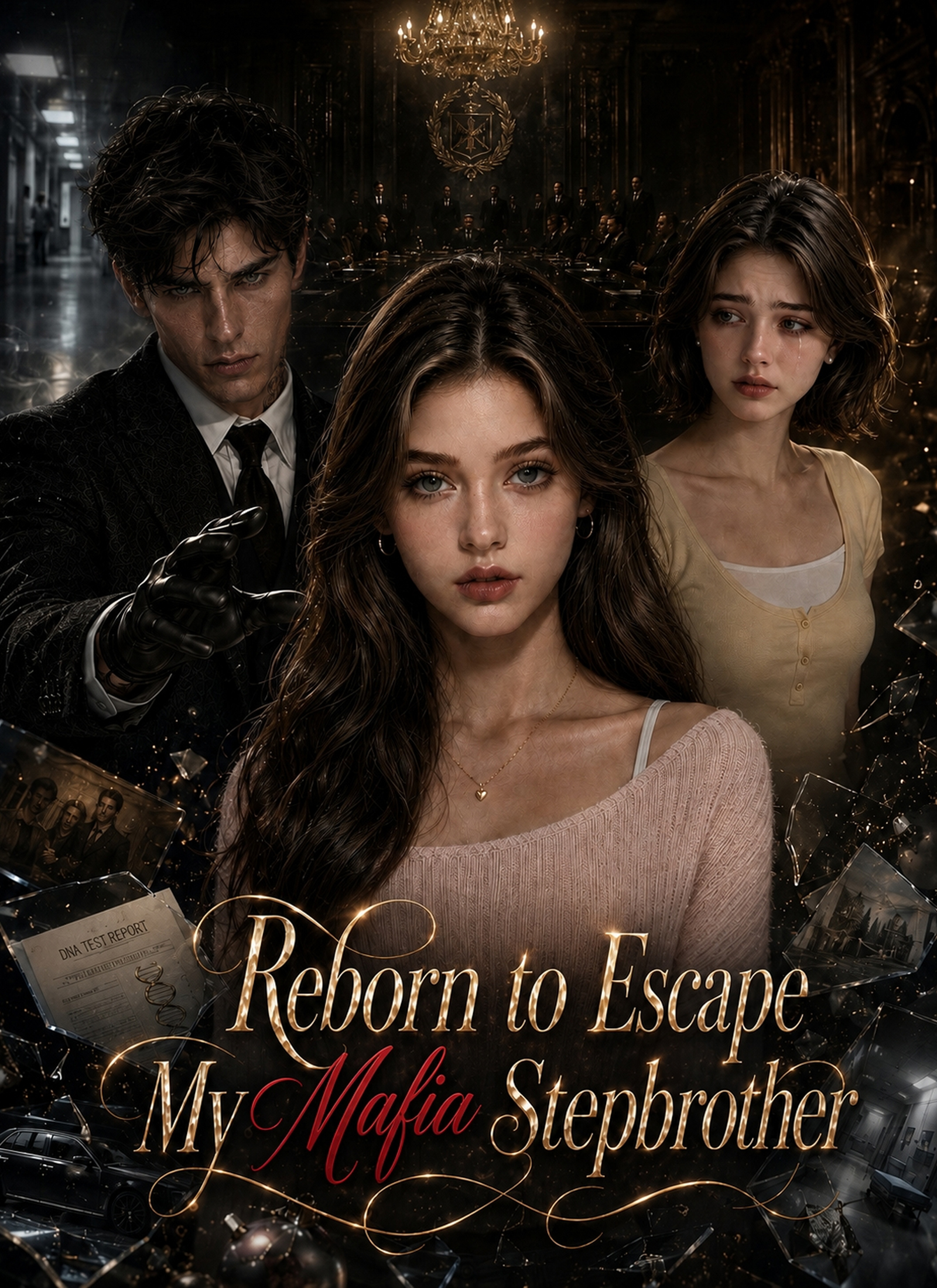 Reborn to Escape My Mafia Stepbrother afişi