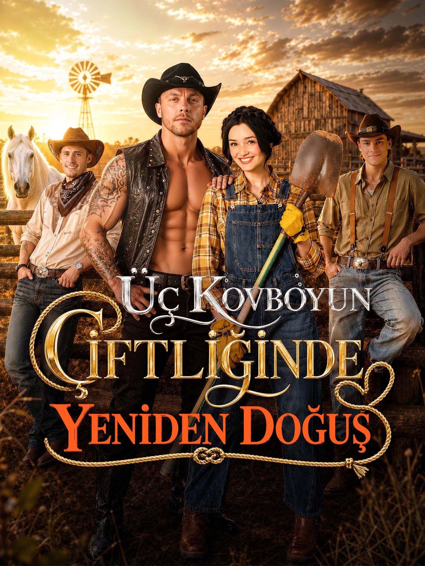 Üç Kovboyun Çiftliğinde Yeniden Doğuş afişi