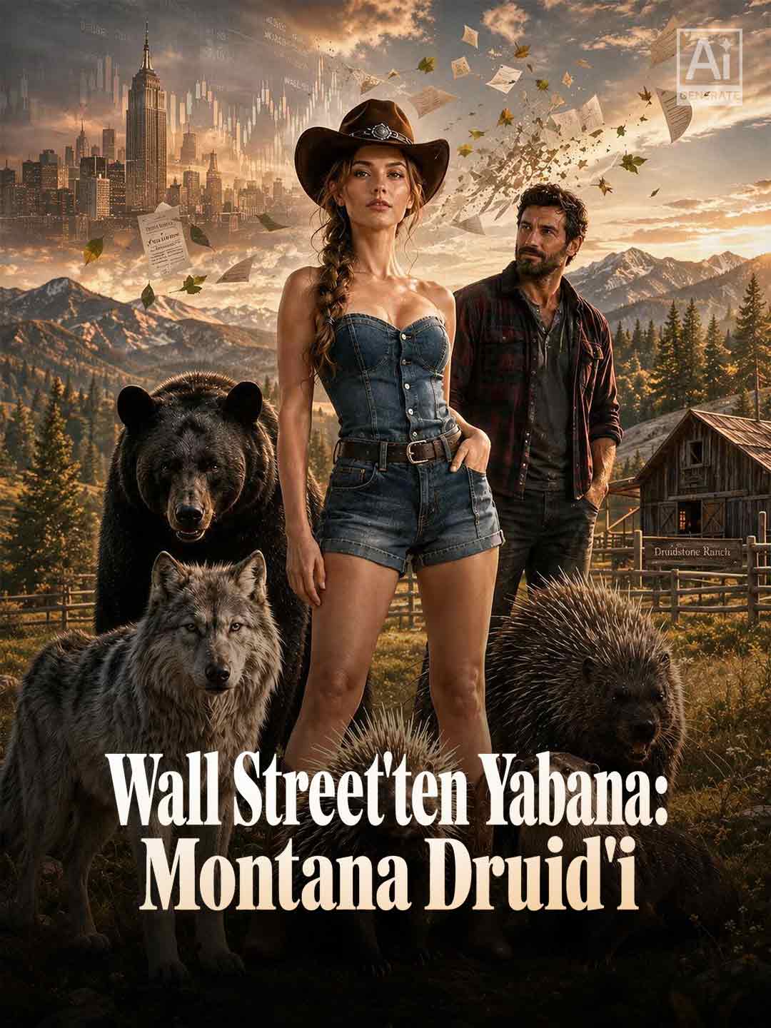 Wall Street'ten Yabana: Montana Druid'i afişi